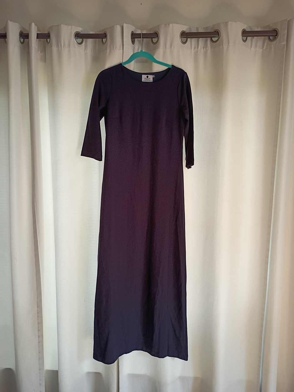 Dainty jewels Lined Maxi Dress Navy Blue